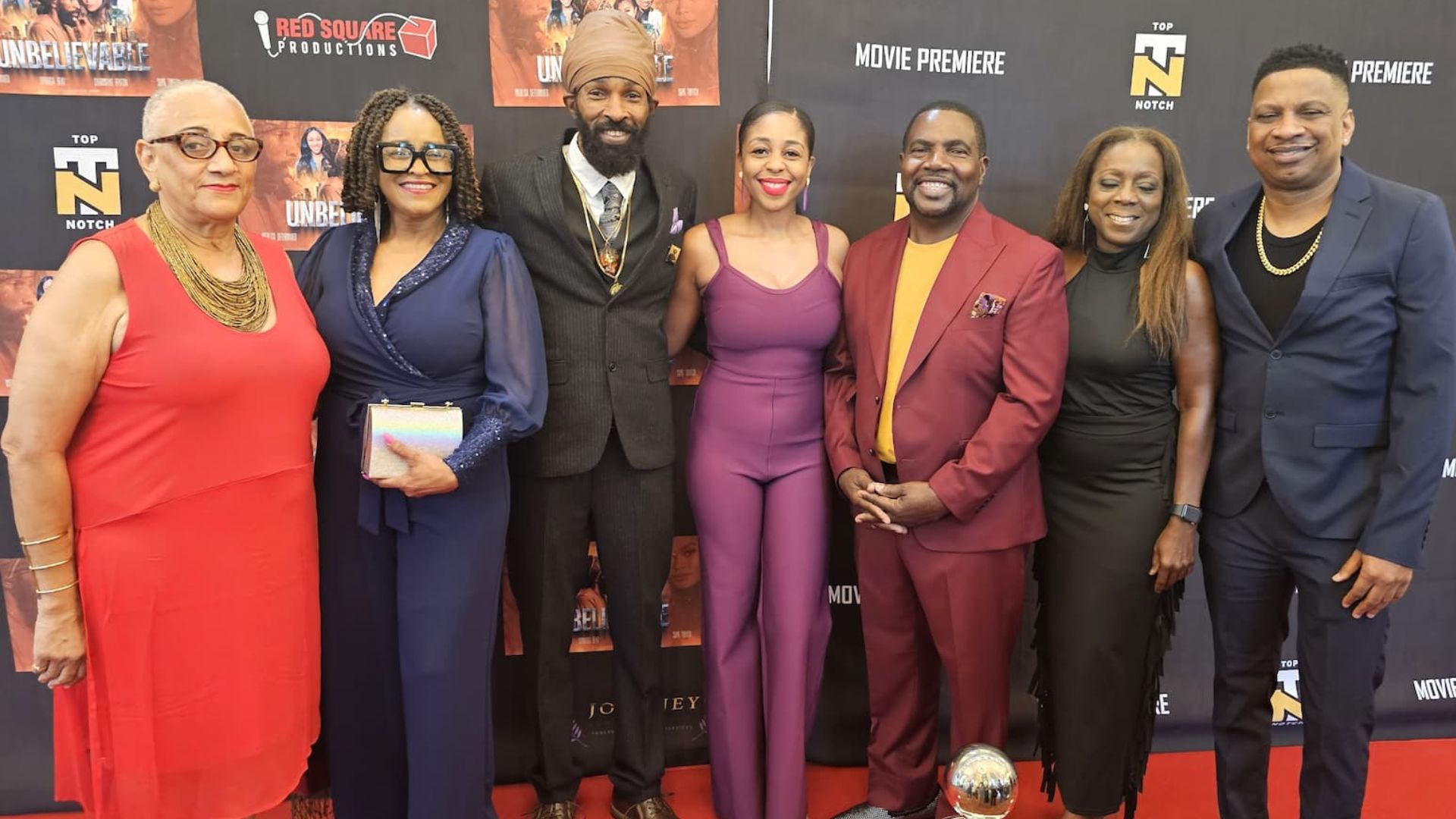 A Constellation of Stars ‘Showed Out’ on the Red Carpet for Spragga Benz’s Unbelievable Movie Premiere in Miramar, Florida