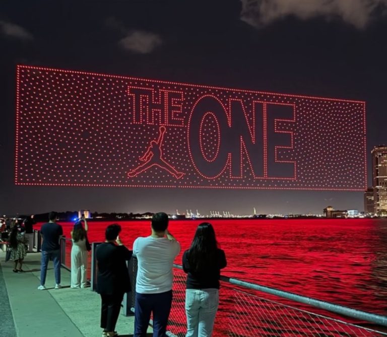 The Jamaican Led Drone Show That Transformed the New York City Skyline for Jordan Brand