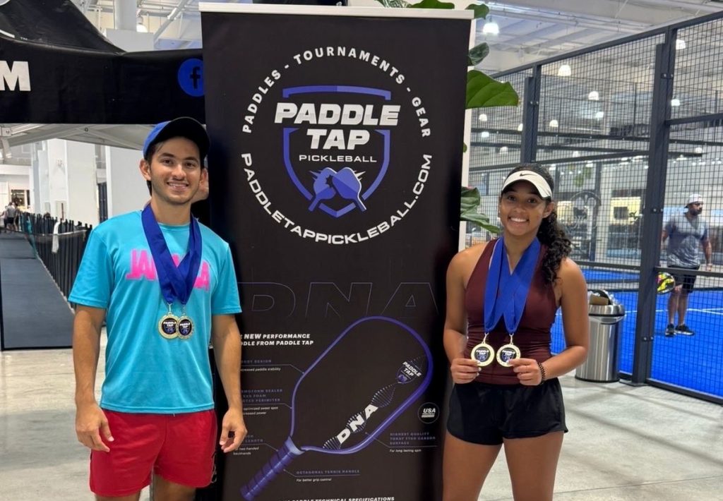 Jamaican Athletes Shine with Wins in USA Pickleball Tournament - Blake Shoucair and Alicia Pairman