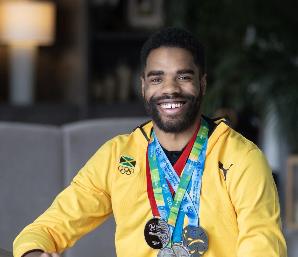 Yona Knight-Wisdom Jamaican Diver Olympic 1