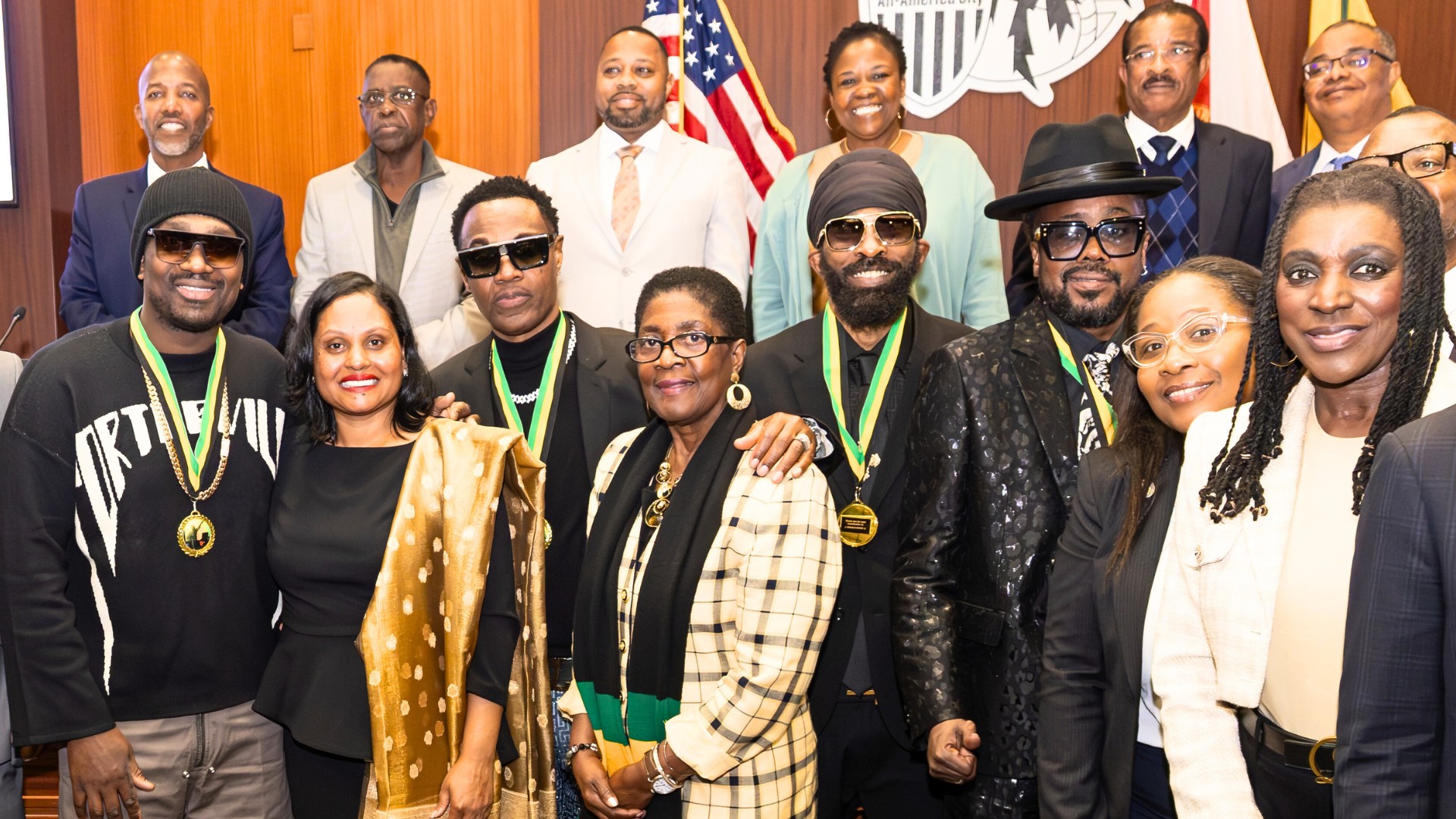 Jamaican Reggae and Dancehall Icons Honoured in South Florida for Humanitarian Service