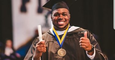 21-Year Old Jamaican Student Who is Pursuing Doctorate in Geophysics Highlighted at Florida International University Graduation Ceremony - Lajhon Campbell