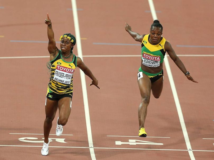 female sprinters