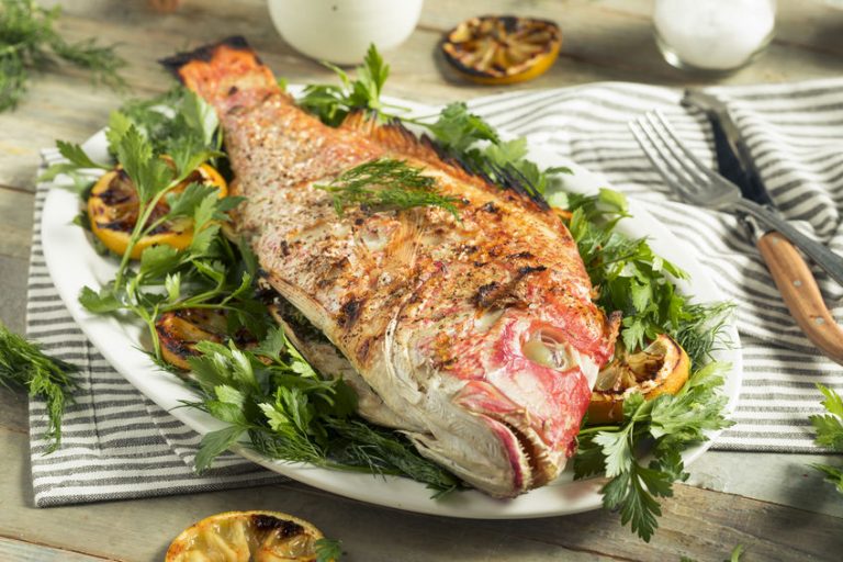 5 Foods to Try When Visiting Providenciales, Turks and Caicos - Grilled Whole Red Snapper