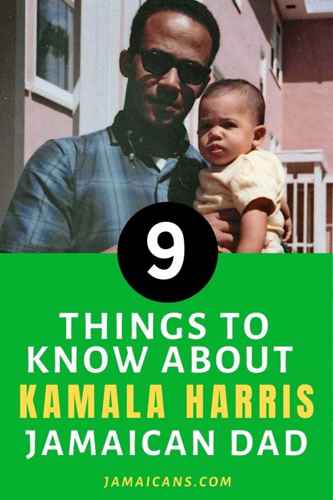 9 Things to Know about Kamala Harris Jamaican Dad PIN