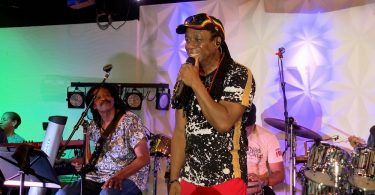 A J Brown lead singer present Third World and Reggae Ambassadors