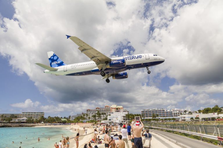 Airplane Watching Maho Beach St Martin and St Maarten