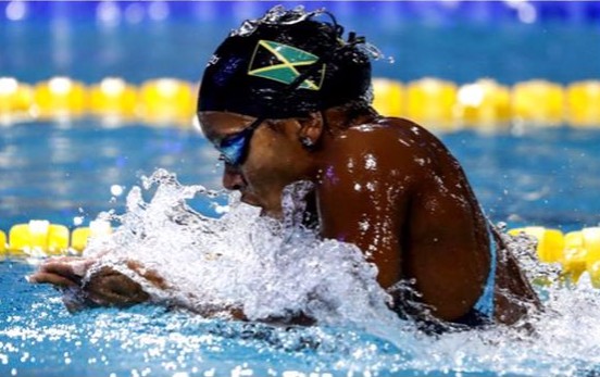 Alia Atkinson Gold Medal at Swimming World Cup Competition