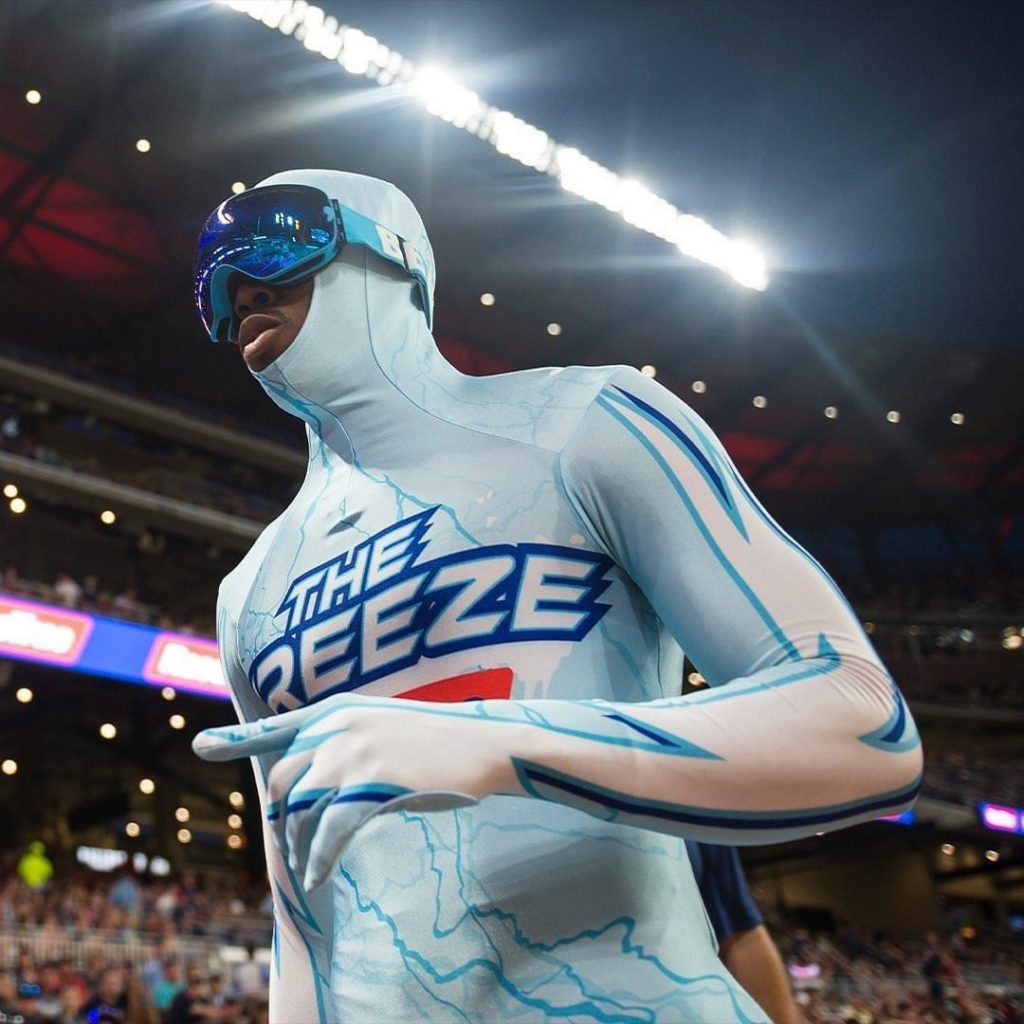 Atlanta Braves Player and Jamaican Sprinter Durran The Freeze Dunn