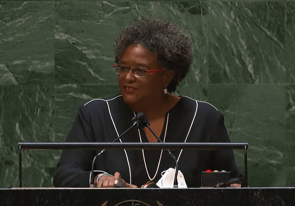 Barbados Prime Minister Mia Mottley Makes Headlines with UN Speech that Quoted Bob Marley