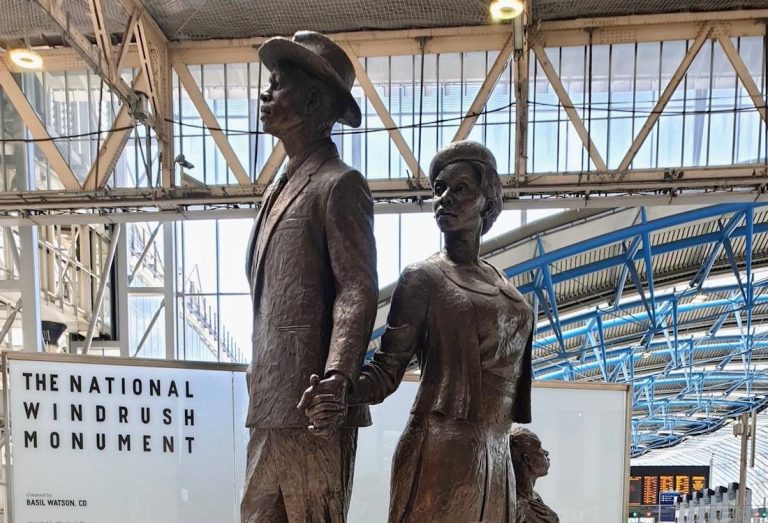 Basil Watson Monument to Windrush Pioneers Unveiled on 74th Anniversary of Their Arrival in UK
