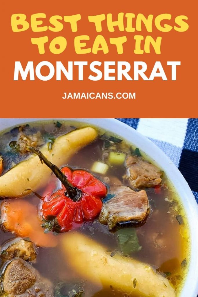 Best Things to Eat in Montserrat Goat Soup PIN