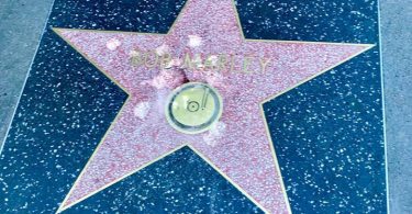 Bob Marley Star Hollywood Walk of Fame Vandalized