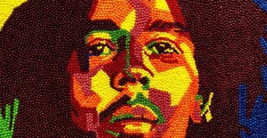 Bob Marley - Sweet Redemption - Skittles Art