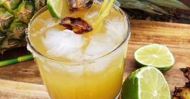 Chef Noel Cunningham Grilled Pineapple and Scotch Bonnet Margarita Recipe