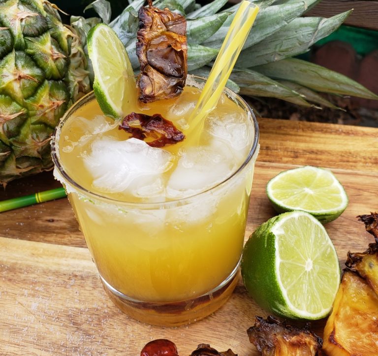 Chef Noel Cunningham Grilled Pineapple and Scotch Bonnet Margarita Recipe