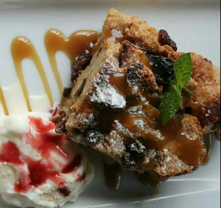 Chef Noel Cunningham Guinness Bread Pudding