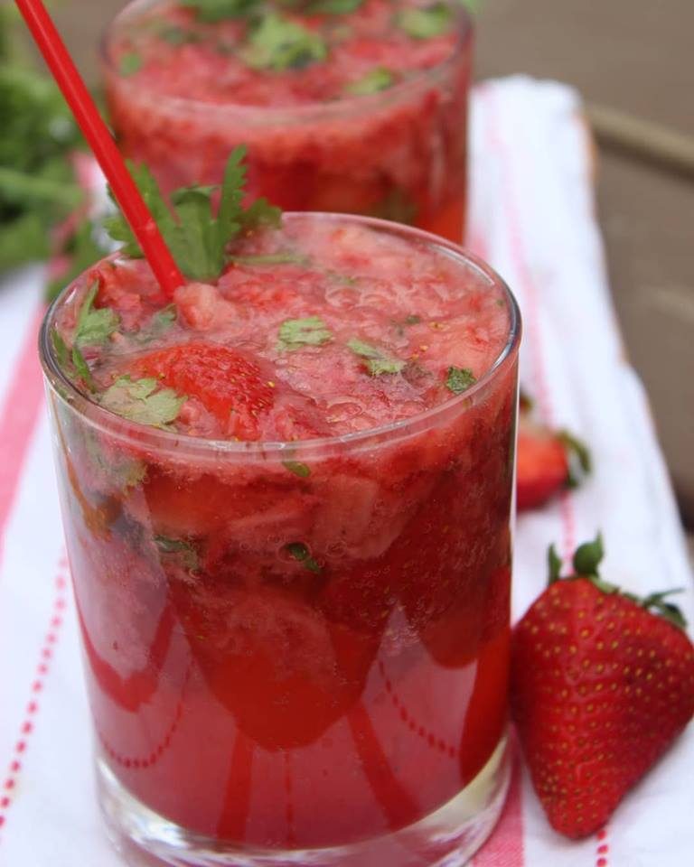 Chef Noel Cunningham's Strawberry Basil Smashed Recipe