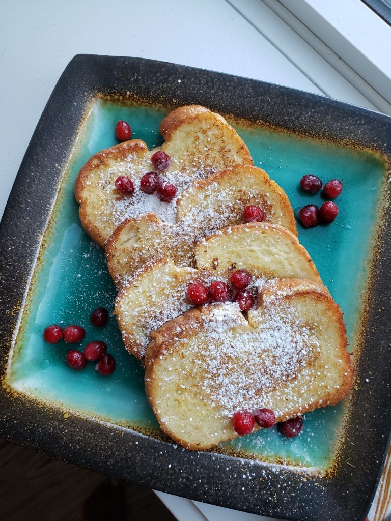 Chef Noel Eggnog French Toast