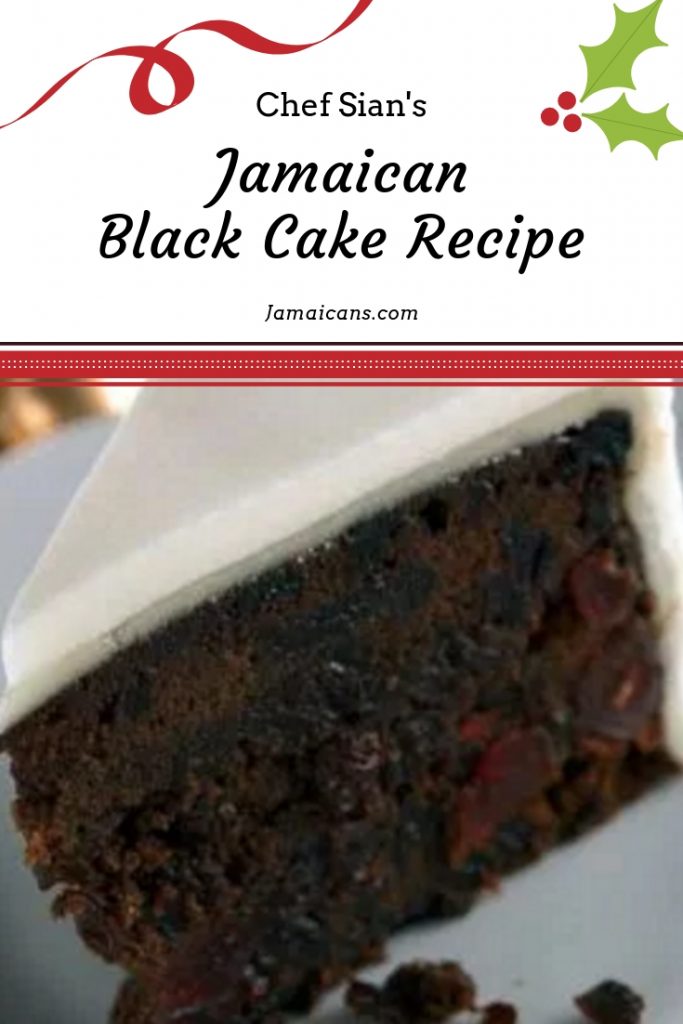 Jamaican Rum Cake Recipe - w/ Dried Fruit