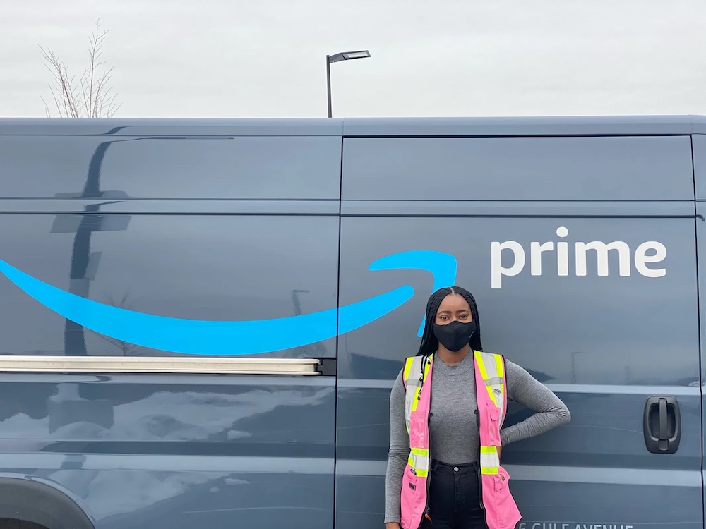 Cori Gordon - Jamaican Woman Makes History Becoming Youngest of Amazon Courier Partners