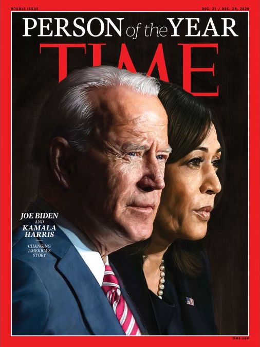 Cover- Kamala Harris Becomes The First Woman of Jamaican Heritage to be Named Time Person Of The Year