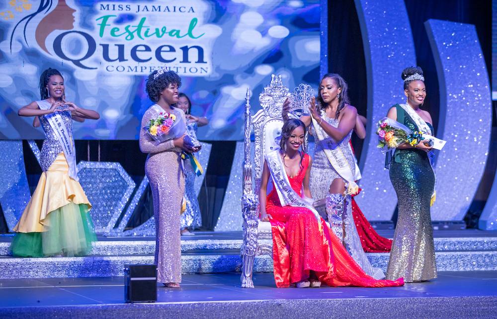 Crowning of the 2022 Miss Jamaica Festival Queen - Velonique Bowen