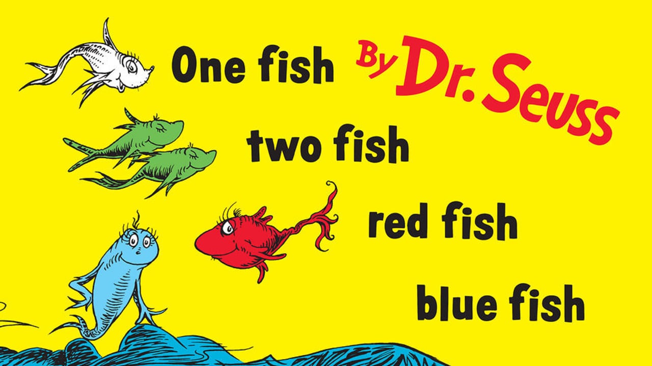 Dr. Suess One Fish Two Fish read in Jamaica Patois