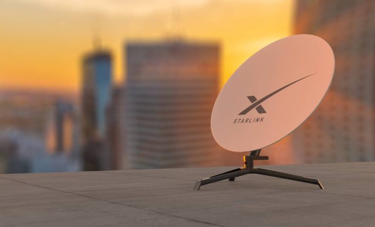 Elon Musk Starlink Satellite Service