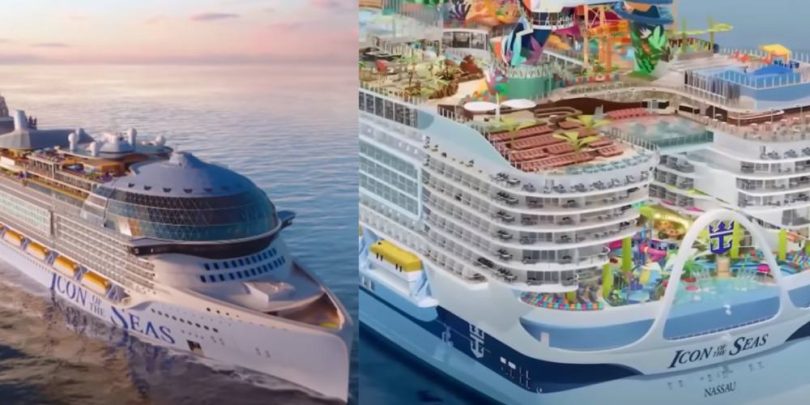 First look at Icon of the Seas: Behemoth will be world's biggest cruise  ship when she debuts in 2024 | Daily Mail Online