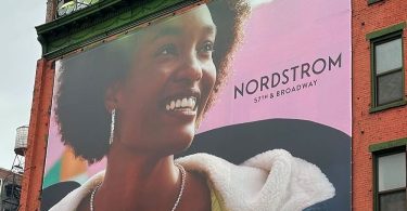 Former Miss Universe Jamaica Features on Billboard in New York SoHo Community