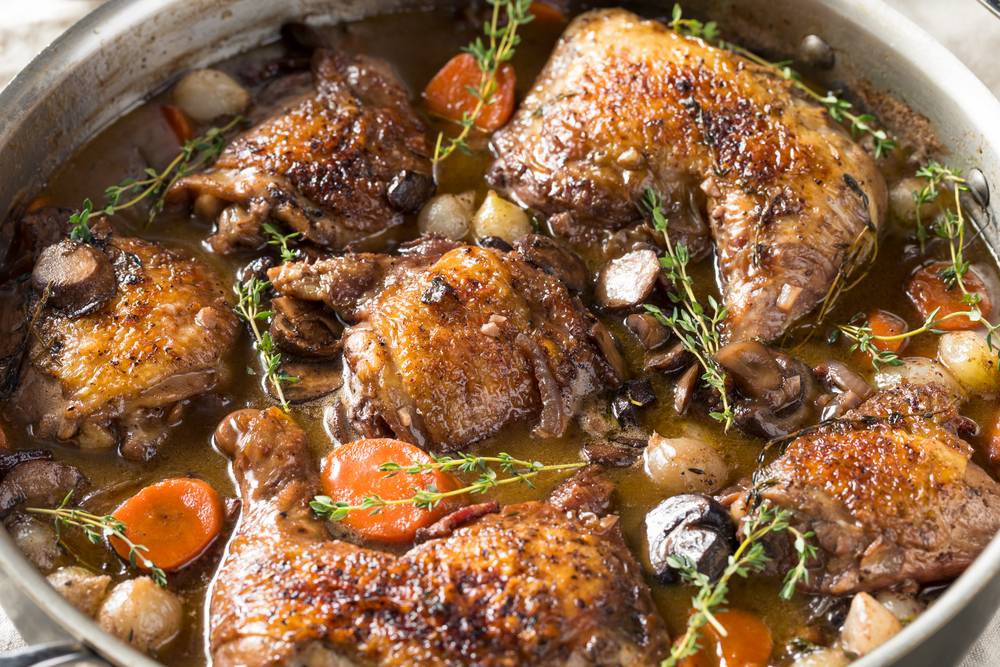 Fricassee Chicken - Brown Stew Chicken