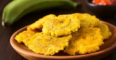 Fried Green Plantains Recipe - Tostones