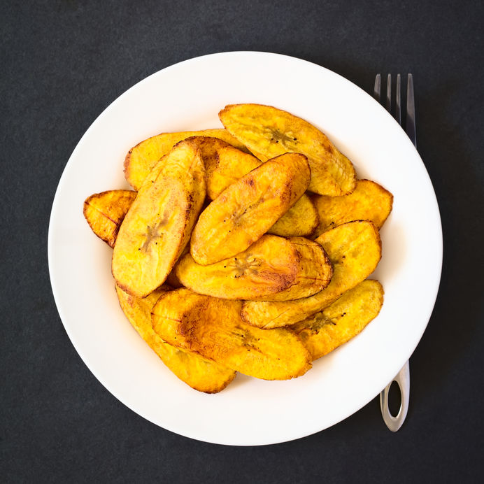 Fried Ripe Plantain Slices