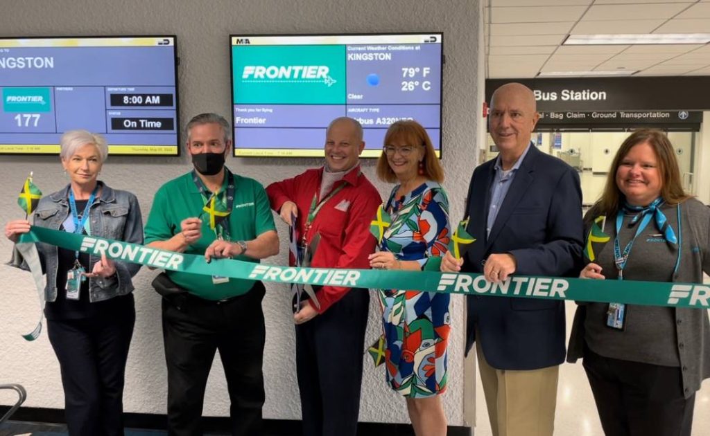 Frontier Airlines Now an Option for Travel to Kingston from Miami -2