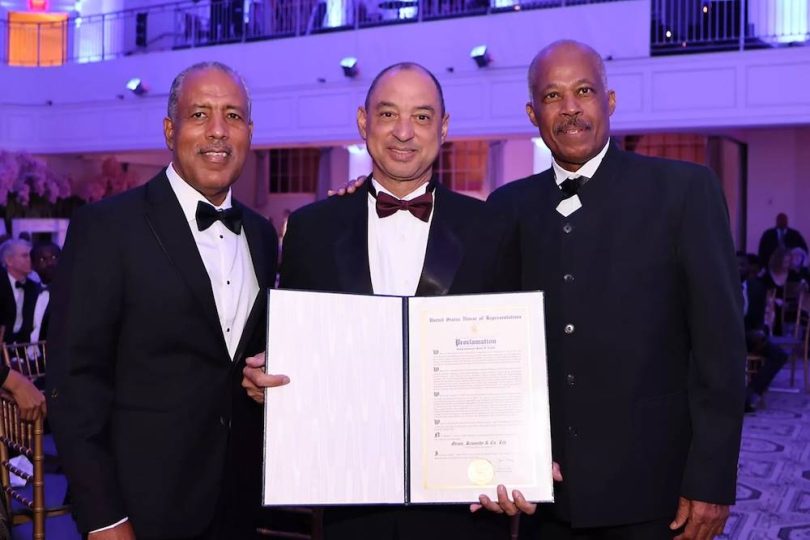 GraceKennedy receives US Congressional Proclamation at AFUWI Gala in New York