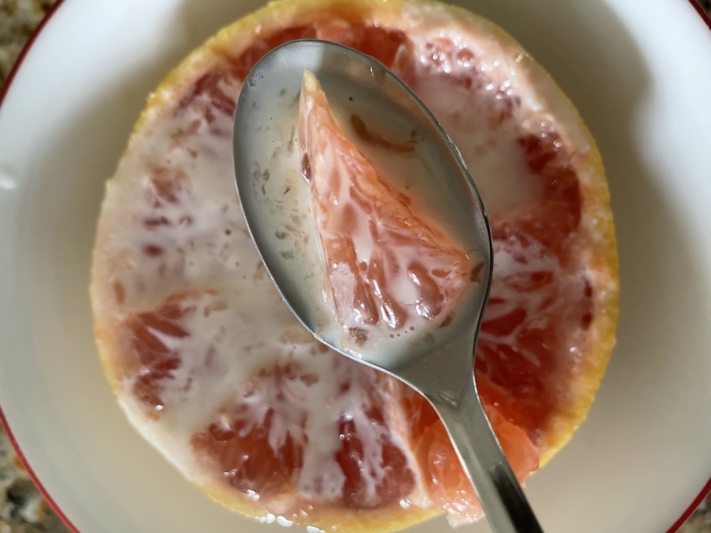Grapefruit and condensed milk recipe 3