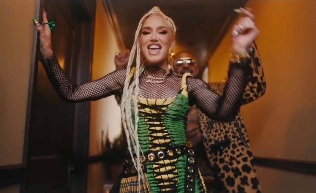 Gwen Stefani Wears Jamaican Colors