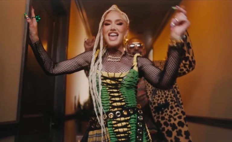 Gwen Stefani Wears Jamaican Colors