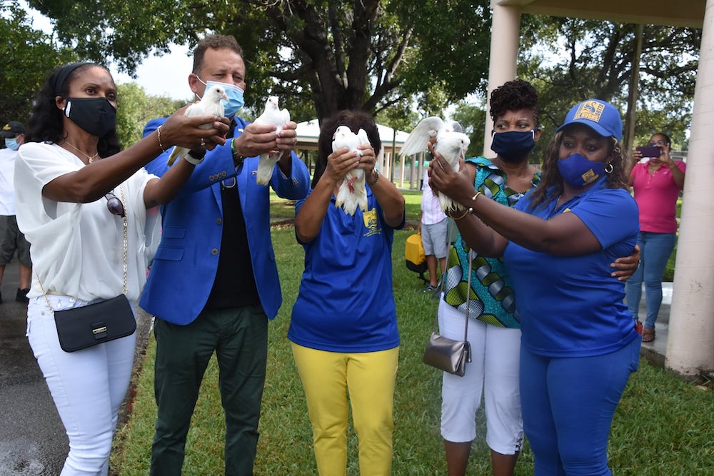 Honoring Karen Smith Launched by St Hughs South Florida Alumnae Chapter Dove Release