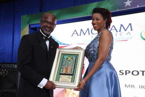 Irwine Clare, Chair of Team Jamaica Bickle, Honored by Consulate General of Jamaica New York