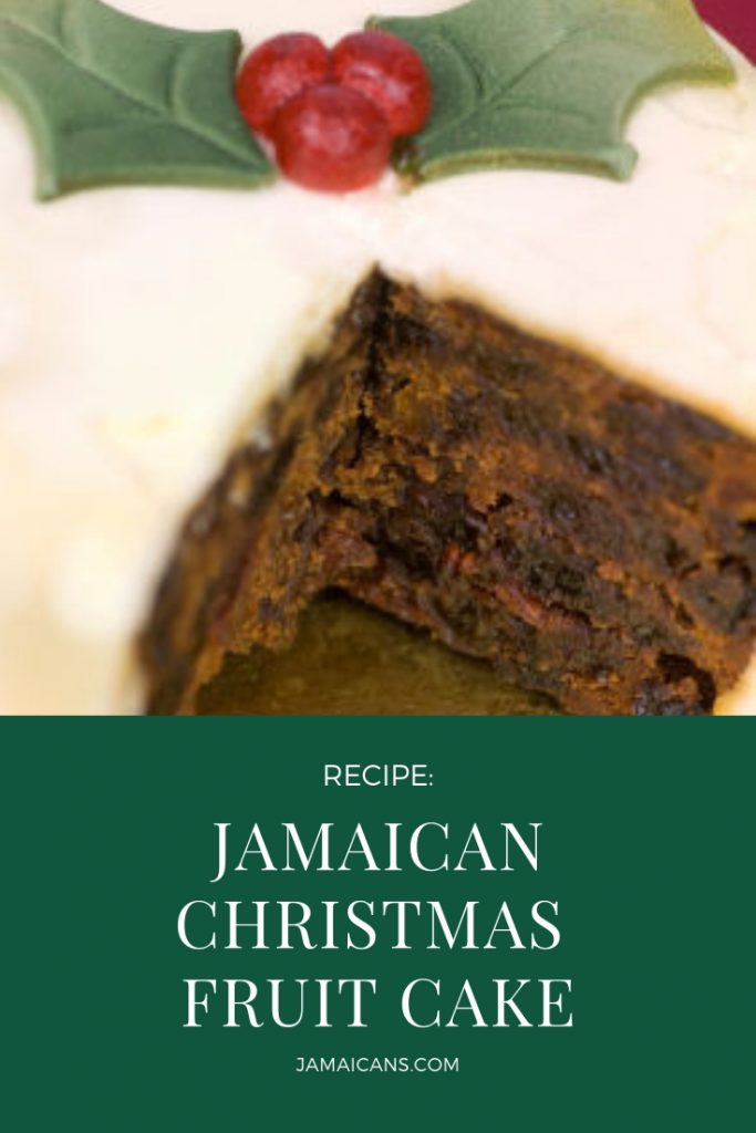 Jamaican Christmas Fruit Cake Recipe