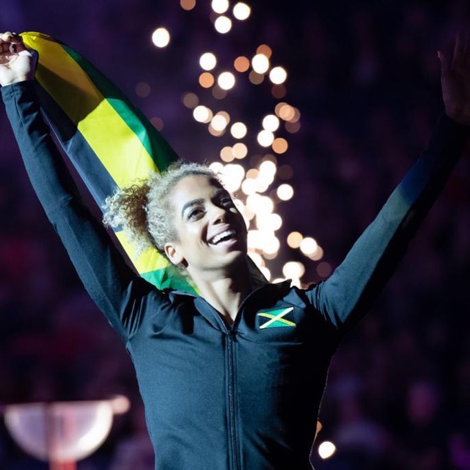 Jamaica First Olympic Gymnast Danusia Francis