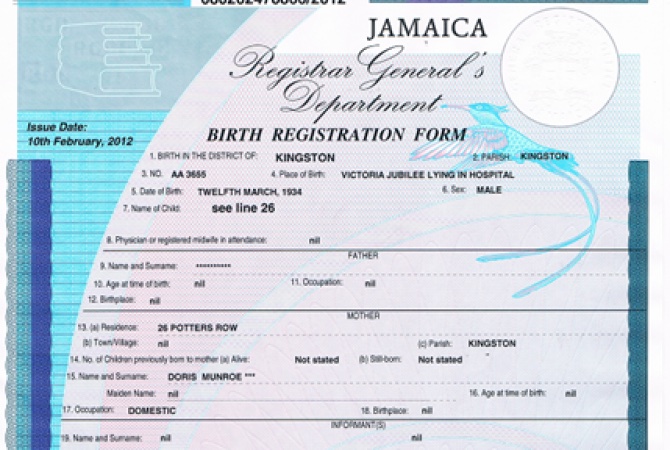 Jamaica Prime Minister Andrew Holness Introduces Project to Provide Birth Certificates for Undocumented Jamaicans