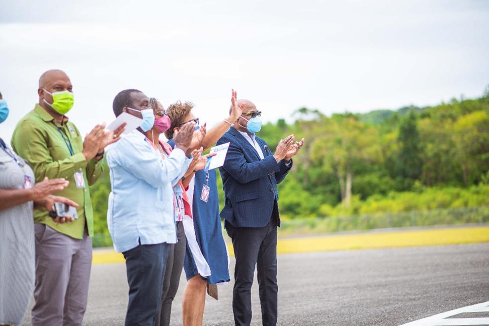 Jamaica Welcomes First Scheduled Commercial Flight into Ocho Rios 2