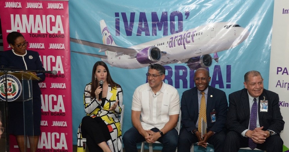 Jamaica Welcomes Inaugural Arajet Flight from the Dominican Republic 3