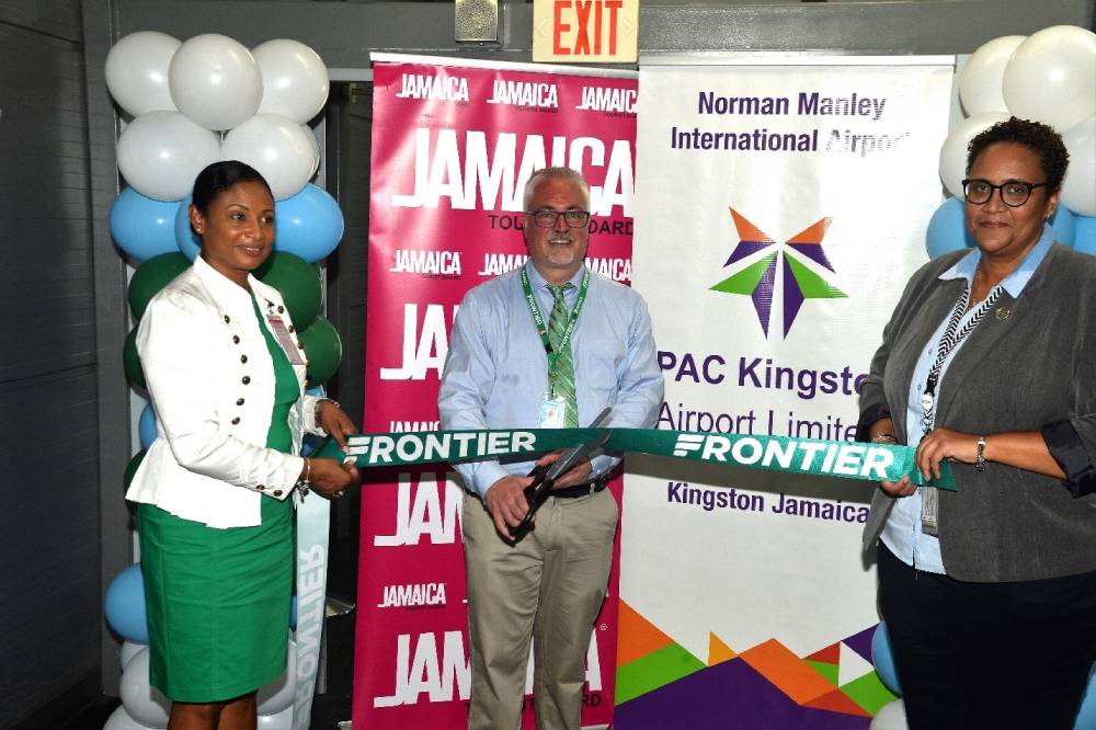Jamaica Welcomes Inaugural Frontier Flight From Atlanta to Kingston - 2