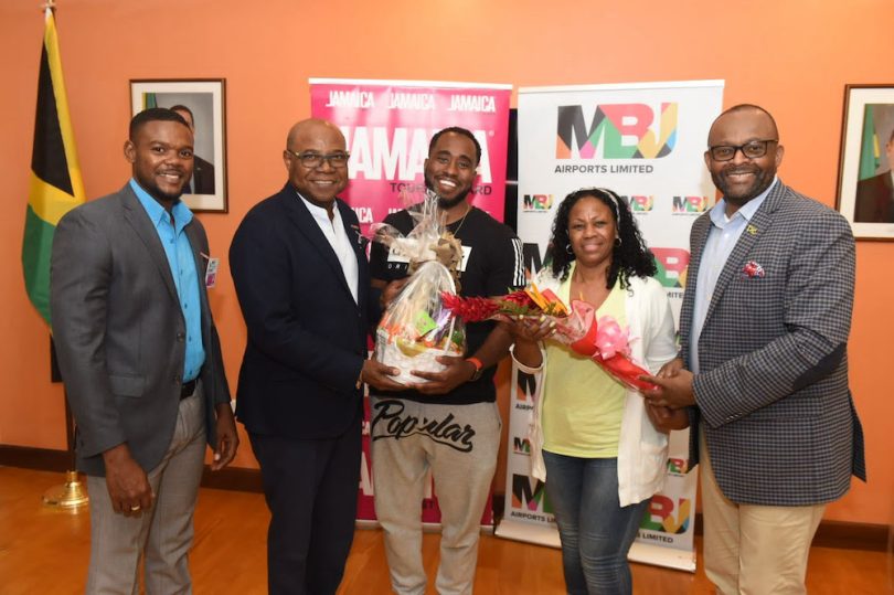 Jamaica Welcomes One Millionth Stopover Visitor for 2022