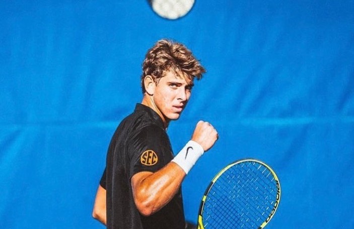 Jamaican-American Blaise Bicknell Tennis Player Has Undefeated Season to Help University of Florida to Championship