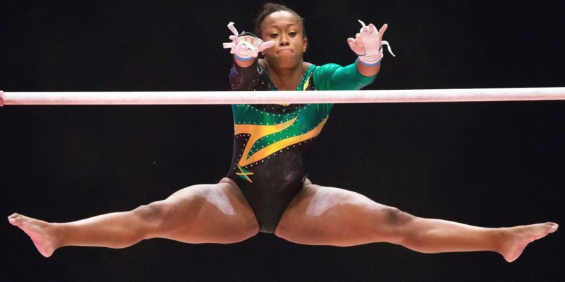 Jamaican-American Gymnast Garners NCAA All-American Honor-Toni-Ann-Williams